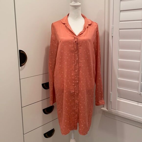 Hartford cotton/silk star dress - Picture 1 of 5